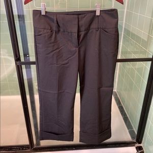 Express editor Capri black with grey stripe size 4